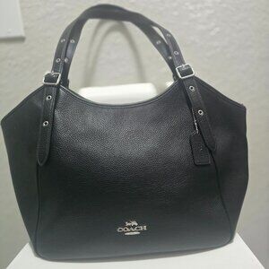 Coach Meadow Shoulder Bag – Black Leather – Excellent Condition
